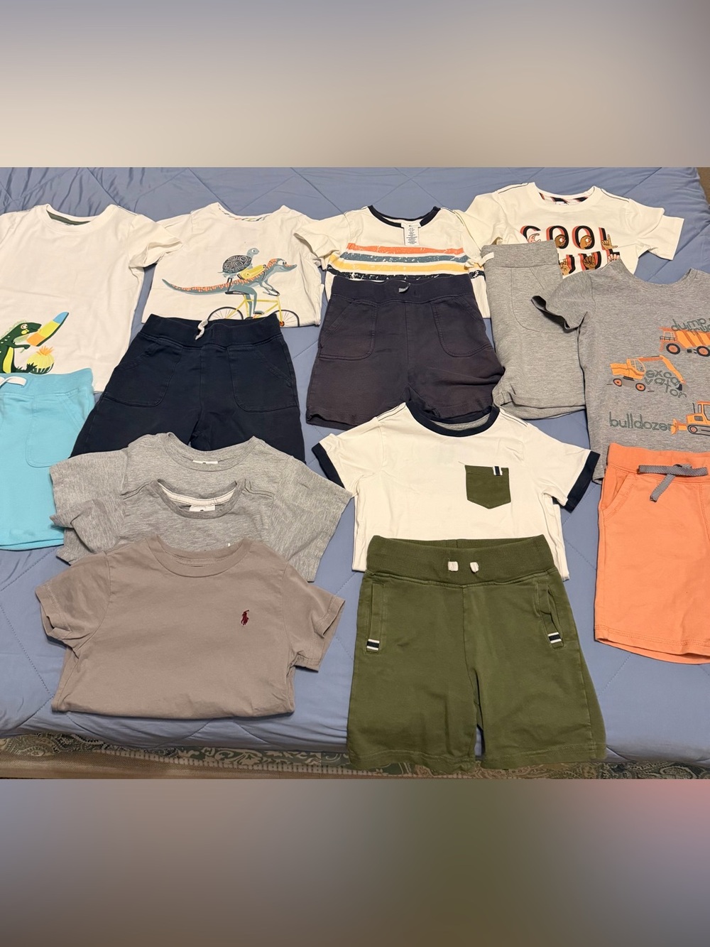 Polo Ralph Lauren Taupe Short-Sleeve Tee & Tommy Bahama boy’s sets 4-5T Bundle